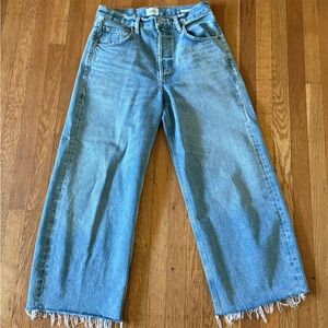 Citizens Of Humanity Ayla Undone Hem Crop Jeans (worn once!) - 26